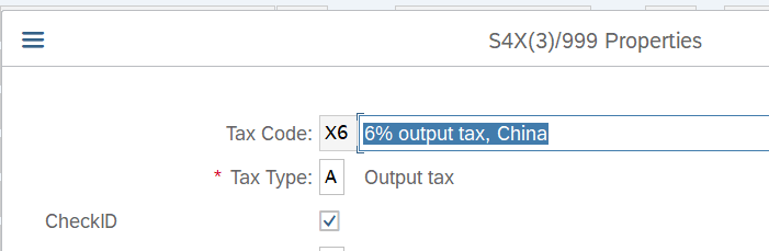 SAP FTXP维护税收科目时显示Rule not specified
