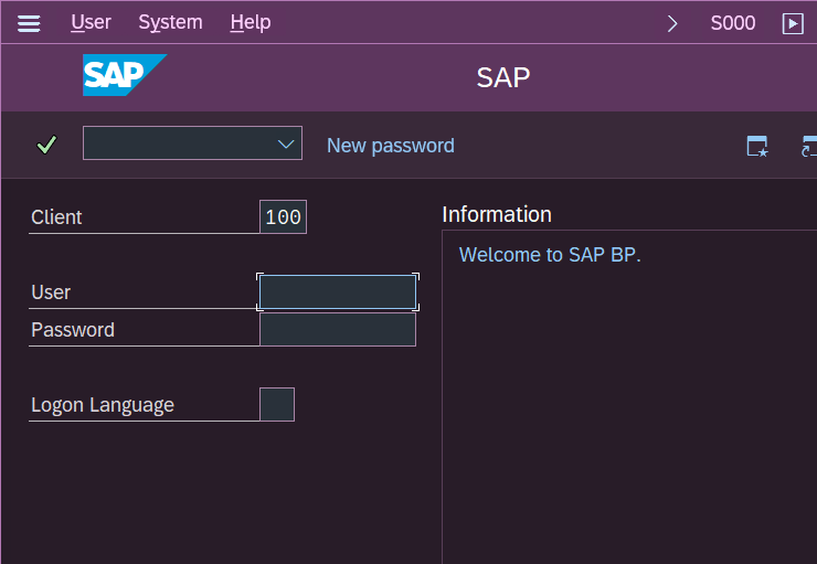 SAP GUI 770